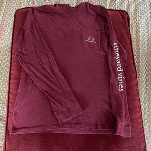 Long sleeve hooded vineyard vines shirt